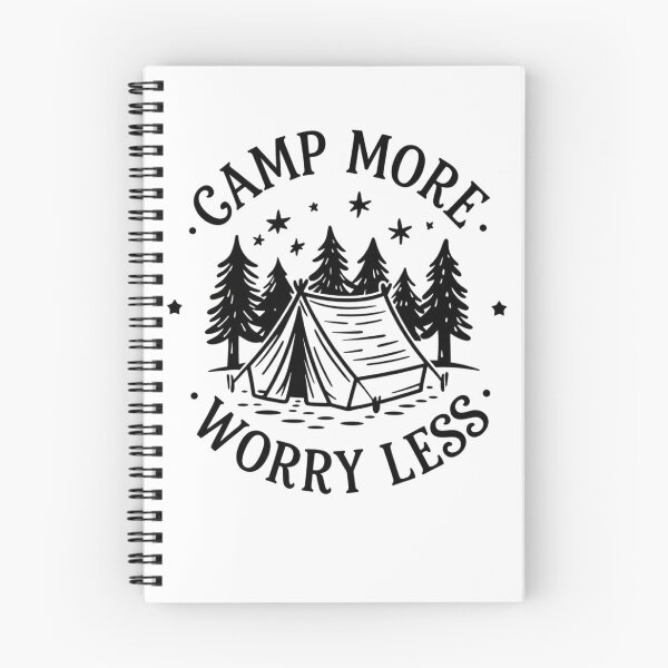 Item preview, Camp more worry less designed and sold by DropRomance.