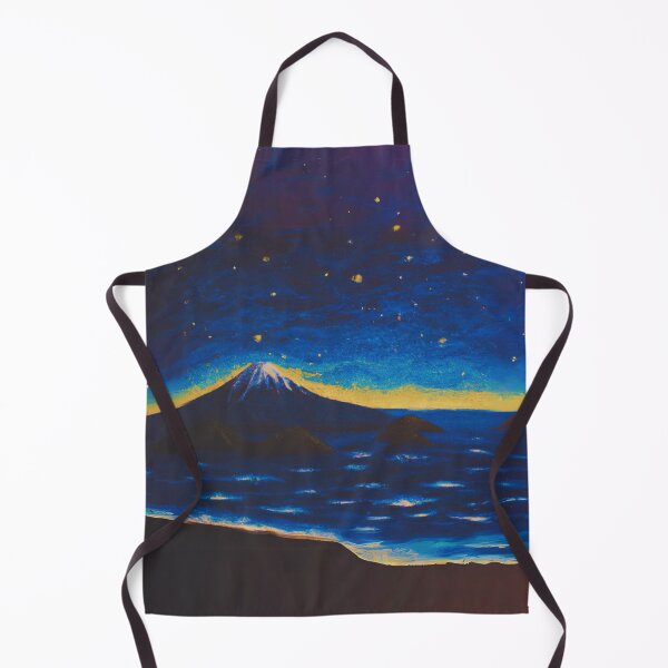 Item preview, The Starry Night of sea and fuji mountain view designed and sold by MerryCrown.
