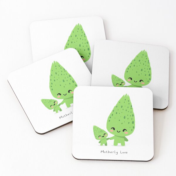 Item preview, Motherly Love cute troll mother and baby design designed and sold by Vintage Designs +.