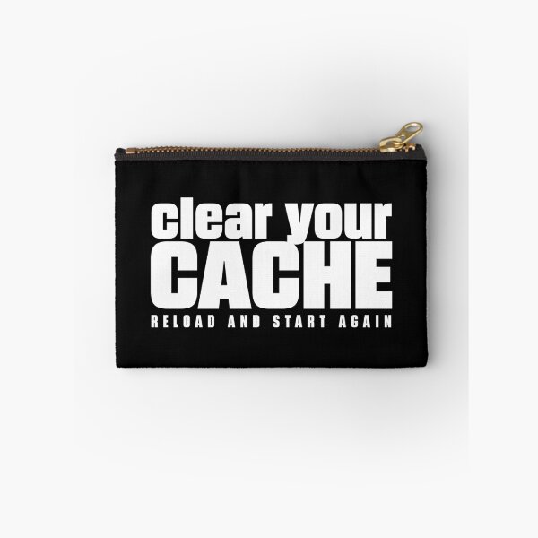 Item preview, Clear Your Cache | Tech Humor Reset Quote - White designed and sold by Spaabus.