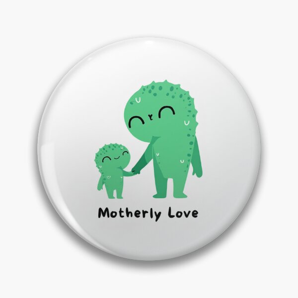 Item preview, Motherly Love cute monster mother and baby design designed and sold by Vintage Designs +.