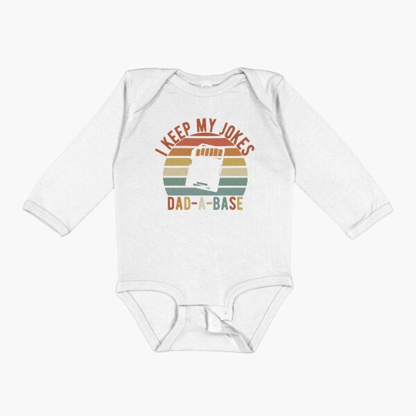 Item preview, I Keep All My Dad Jokes In A Dad-a-base, New Dad, Dad, Daddy, Father's Day, Best Dad designed and sold by Annietong.