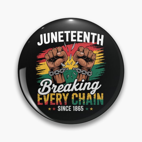 Artikelvorschau, Juneteenth T-Shirt – Breaking Every Chain Since 1865 | Schwarzes History Freedom Tee entworfen und verkauft von Aknarin Thika.