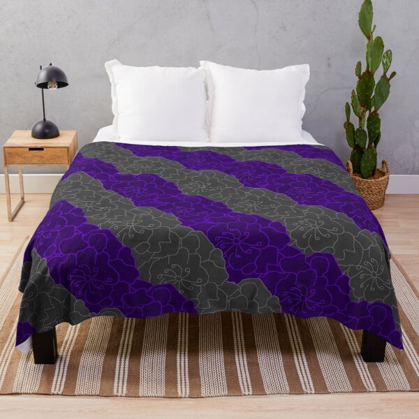 Item preview, Gray & Purple Flower Collage designed and sold by rainestore.