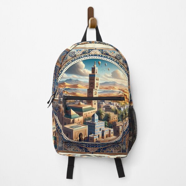 Item preview, Enchanted Beauty of Morocco - Stamp designed and sold by StampGPT.