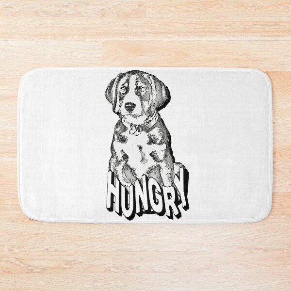 Item preview, Hungry Dog - Fun and Adorable Pet Lover Design designed and sold by ArtsyExplorer.