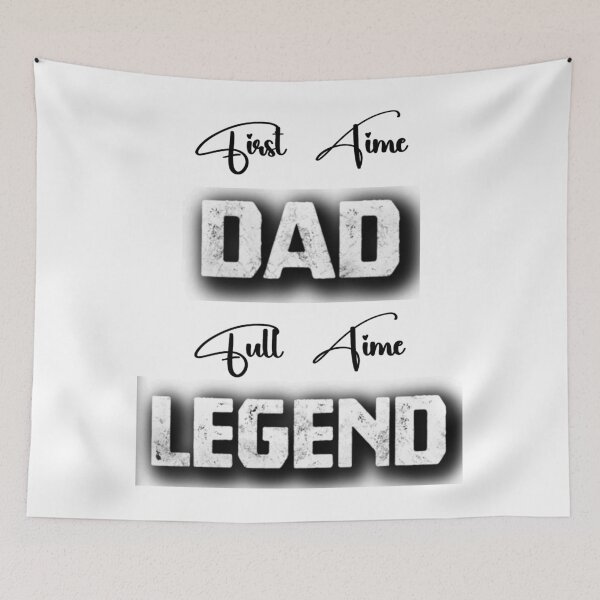 Item preview, Proud New Dad Full Time Legend Father Humor First Time Dad designed and sold by Creat-Des.