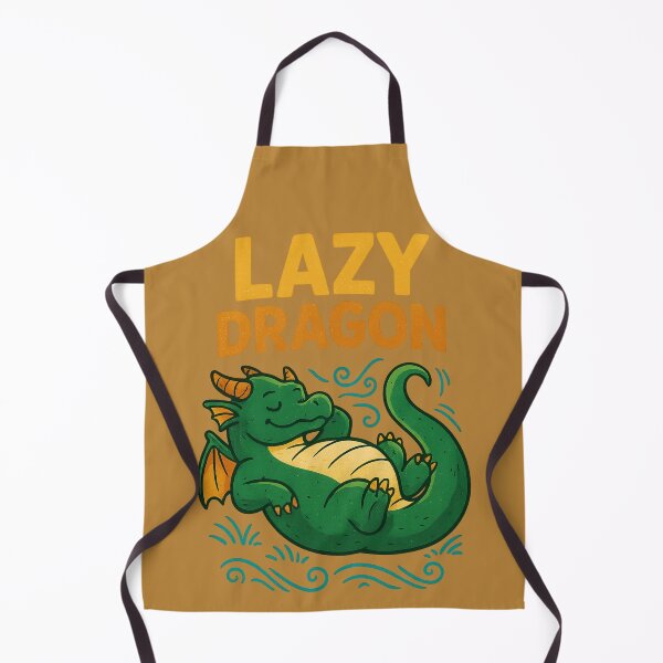 Item preview, Lazy Dragon – Chill Fantasy Creature Art designed and sold by ForestPainter.