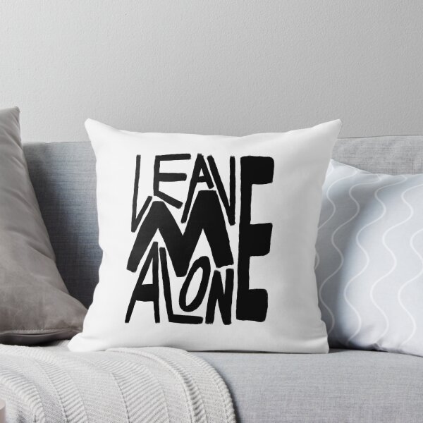 Item preview, Leave Me Alone Bold Black Typography designed and sold by TheDreamerWren.