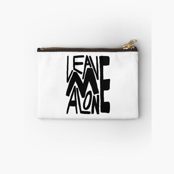 Item preview, Leave Me Alone Bold Black Typography designed and sold by TheDreamerWren.