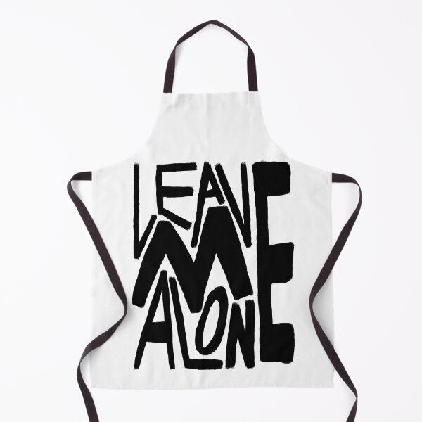 Item preview, Leave Me Alone Bold Black Typography designed and sold by TheDreamerWren.