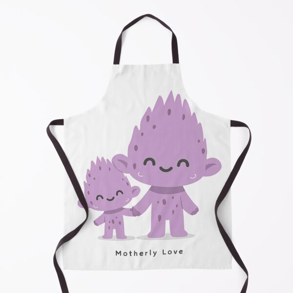 Item preview, Motherly Love cute troll mother and baby design designed and sold by Vintage Designs +.