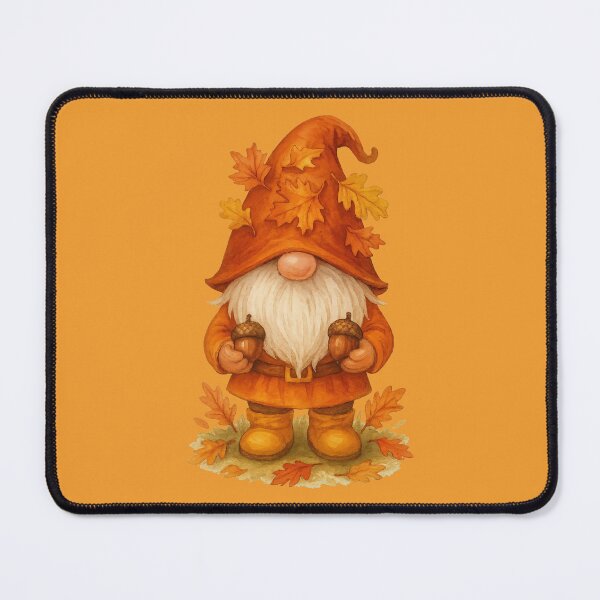 Item preview, Autumn Gnome with Acorns and Fall Leaves Cozy Seasonal Design	 designed and sold by Victor Shadehorn.