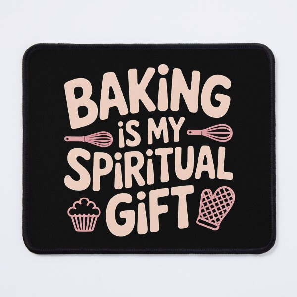 Item preview, Baking Is My Spiritual Gift - The perfect gift for anyone who sees baking as a passion, a joy, and a form of self-expression. designed and sold by ZyziowskyArt.