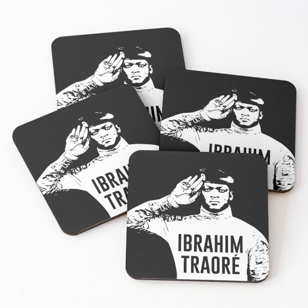 Item preview, Ibrahim Traoré Burkina Faso designed and sold by Wolagno.
