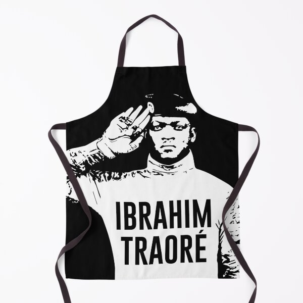 Item preview, Ibrahim Traoré Burkina Faso designed and sold by Wolagno.