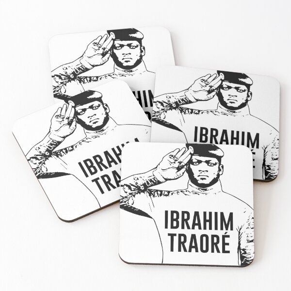Item preview, Ibrahim Traoré Burkina Faso designed and sold by Wolagno.
