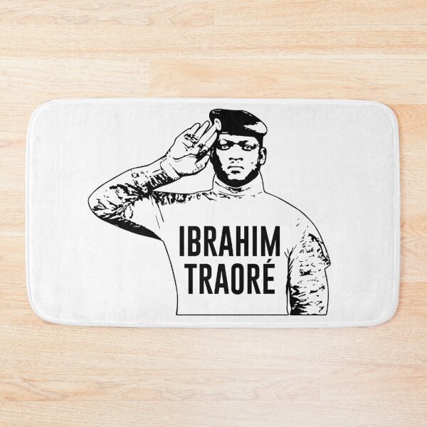 Item preview, Ibrahim Traoré Burkina Faso designed and sold by Wolagno.