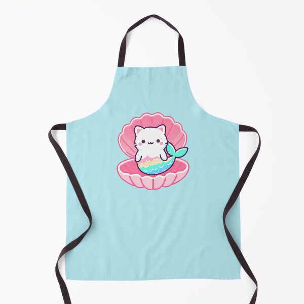 Item preview, Cat Mermaid - Cute Kawaii Style - Purrmaid - Meowmaid - Furmaid - Rainbow Cat designed and sold by matchakpop.