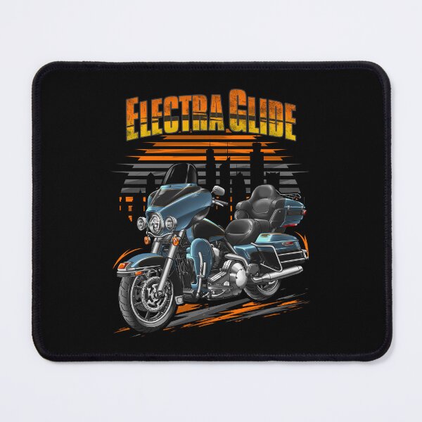 Item preview, Motorcycle Electra Glide Ultra Classic FLHTCU & FLHTCUI 2007-2008 (Suede Blue Pearl & Vivid Black) for Motorcycle Riders designed and sold by MotoApparelHub.