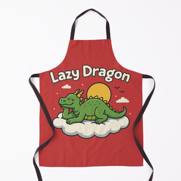 Item preview, Lazy Dragon – Sleepy Cloud Fantasy Art designed and sold by ForestPainter.
