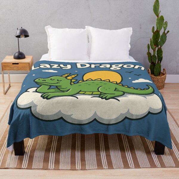 Item preview, Lazy Dragon – Sleepy Cloud Fantasy Art designed and sold by ForestPainter.