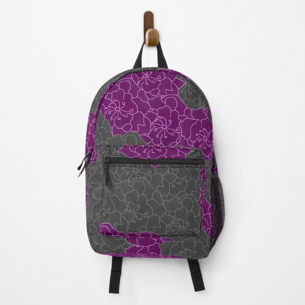 Item preview, Gray & Plum Flower Collage designed and sold by rainestore.