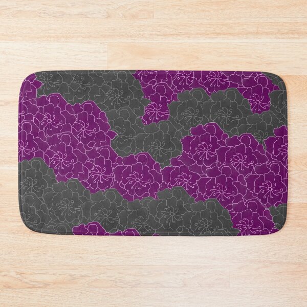 Item preview, Gray & Plum Flower Collage designed and sold by rainestore.