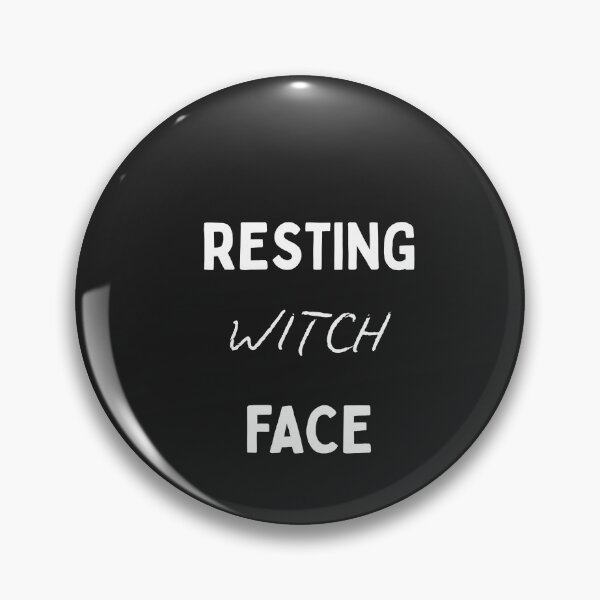 Item preview, RESTING WITCH FACE SARCASTIC HALLOWEEN 2025 FUNNY GIFT designed and sold by Pawblematic .