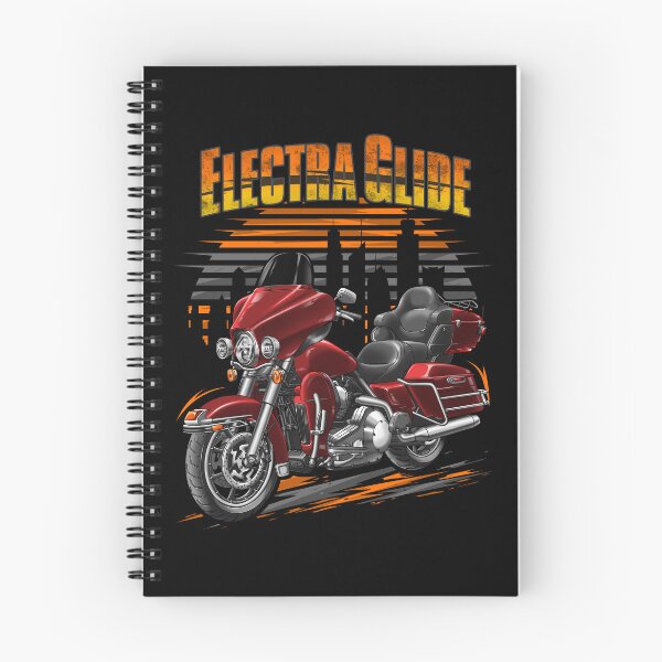 Item preview, Motorcycle Electra Glide Ultra Classic FLHTCU & FLHTCUI 2008 (Candy Red Sunglo) for Motorcycle Riders designed and sold by MotoApparelHub.