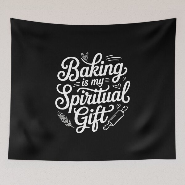Item preview, Baking Is My Spiritual Gift - The perfect gift for anyone who sees baking as a passion, a joy, and a form of self-expression. designed and sold by ZyziowskyArt.