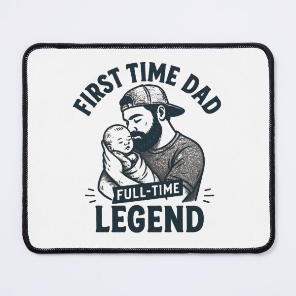 Item preview, Proud New Dad Full Time Legend Father Humor First Time Dad designed and sold by Creat-Des.