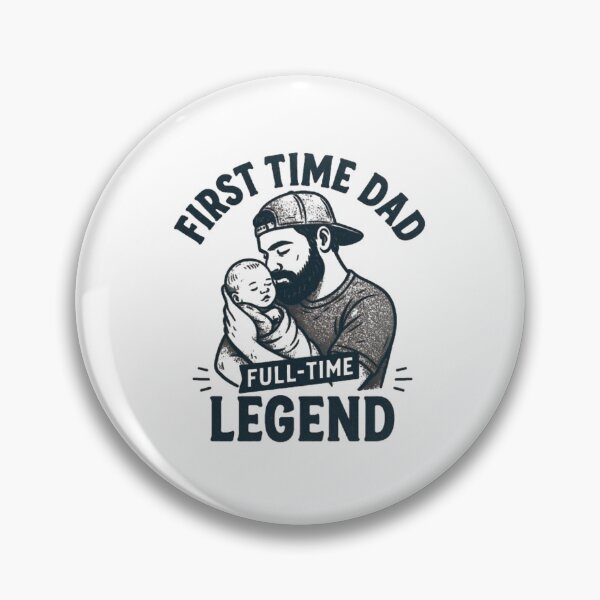 Item preview, Proud New Dad Full Time Legend Father Humor First Time Dad designed and sold by Creat-Des.