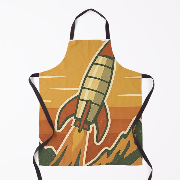 Item preview, Vintage Voyager – Retro Rocket Space Adventure designed and sold by ForestPainter.
