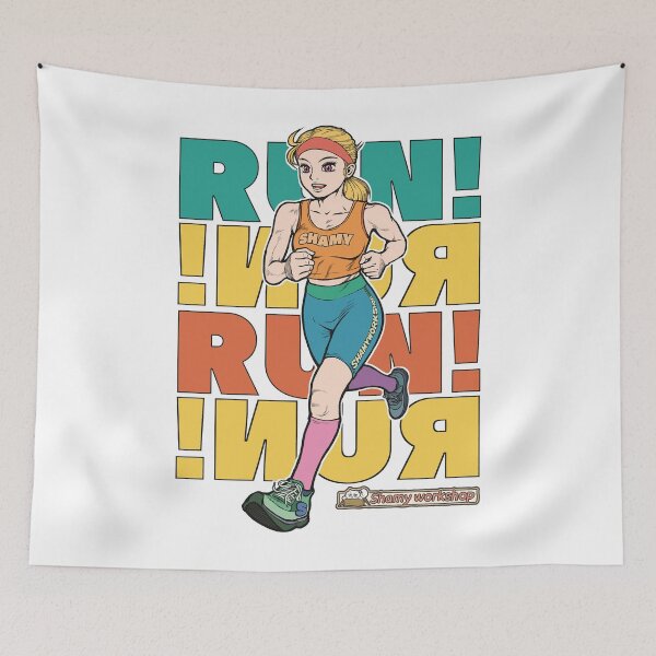 Item preview, Jogging(simple color version) designed and sold by shamyworkshop.