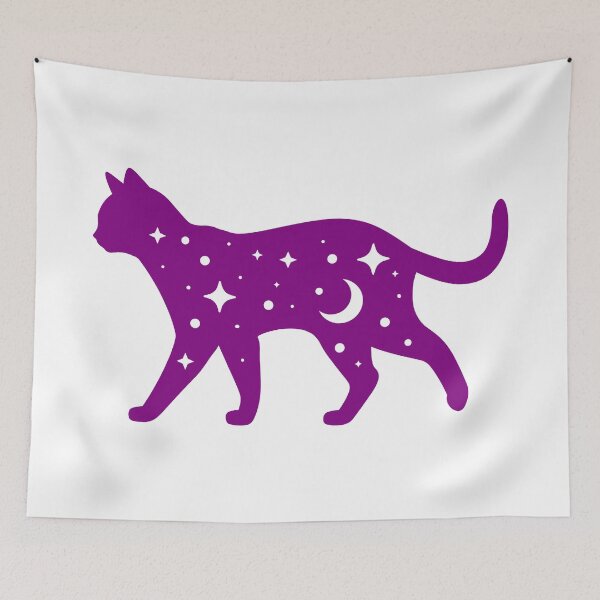 Item preview, rainbow star cat designed and sold by broadwaygirl142.