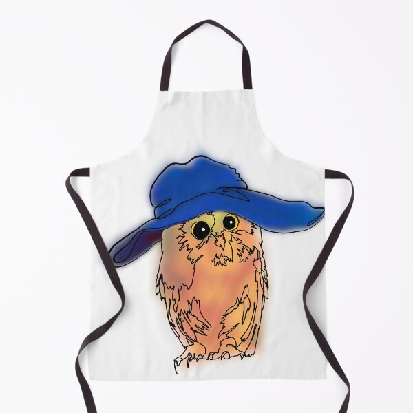 Item preview, Whimsical Owl in Oversized Floppy Hat – animalsinhats designed and sold by Ashley’sAnimalz.