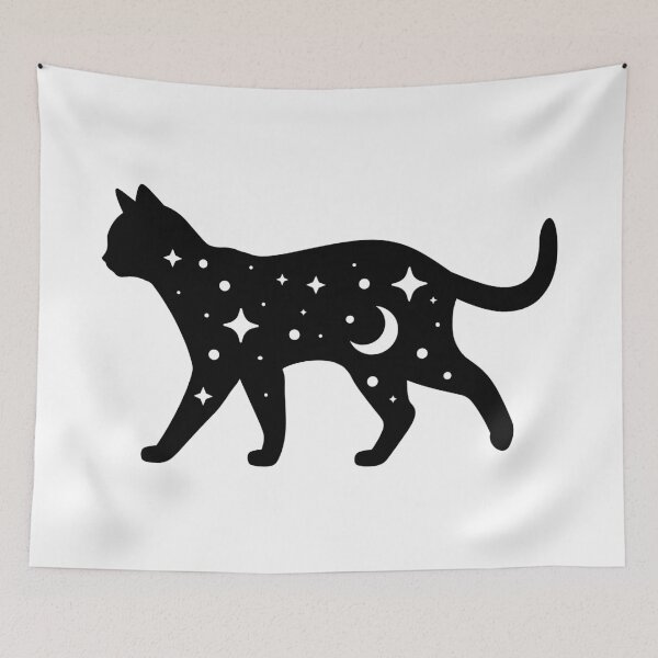 Item preview, rainbow star cat designed and sold by broadwaygirl142.