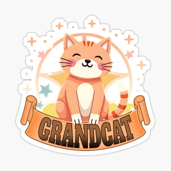 Item preview, My Grandcat – Funny Gift for Grandma or Grandpa designed and sold by Fragy72.