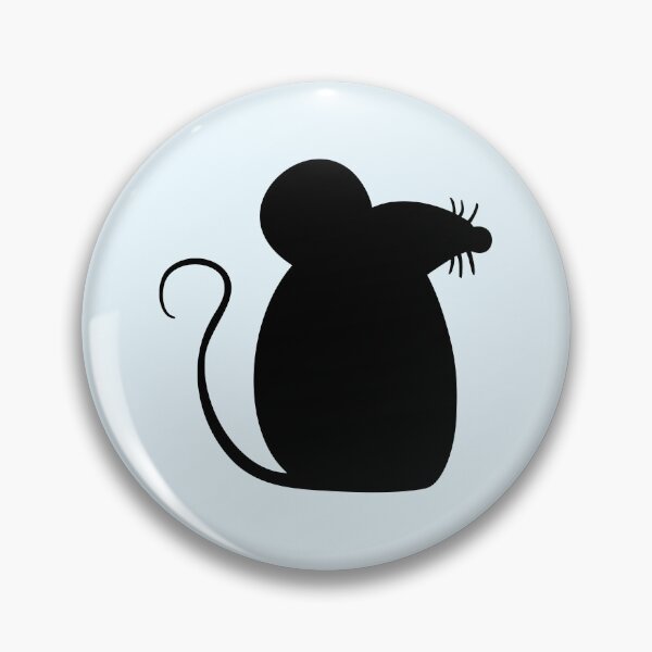 Item preview, Mouse Cute Little Rat Pet Rodent Cool Silhouette designed and sold by shirt-o-mat.
