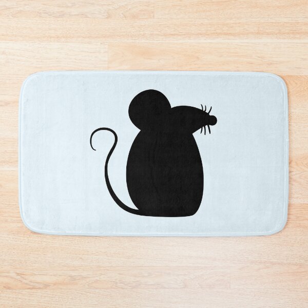 Item preview, Mouse Cute Little Rat Pet Rodent Cool Silhouette designed and sold by shirt-o-mat.