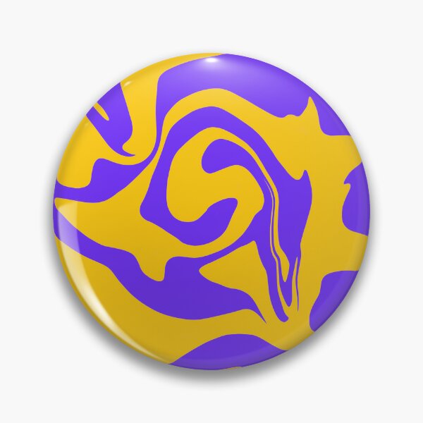 Item preview, Gold & Purple Liquid Swirl designed and sold by rainestore.