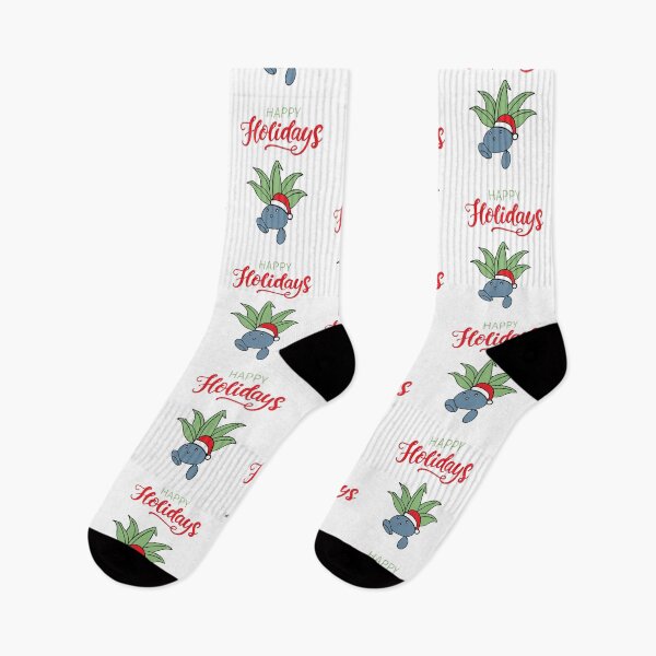 Item preview, Happy Holidays Oddish designed and sold by kyravreeland.