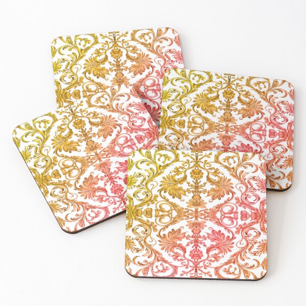 Item preview, Autumn Foliage Floral Baroque Filigree designed and sold by OvidiumArt.
