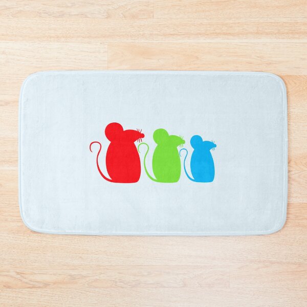 Item preview, 3 Mice Team Three Friends Party Crew Silhouette designed and sold by shirt-o-mat.