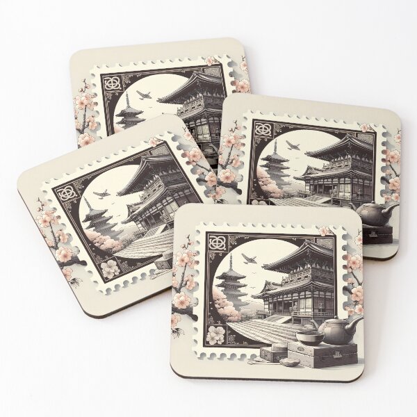 Item preview, Kyoto: The City of Flowers - Stamp designed and sold by StampGPT.