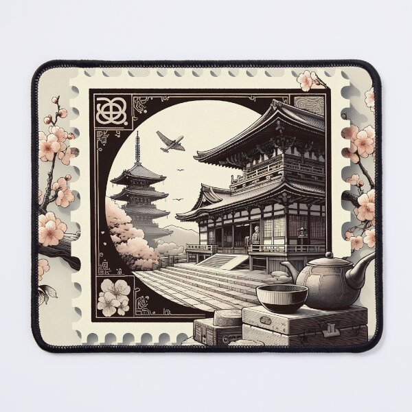 Item preview, Kyoto: The City of Flowers - Stamp designed and sold by StampGPT.