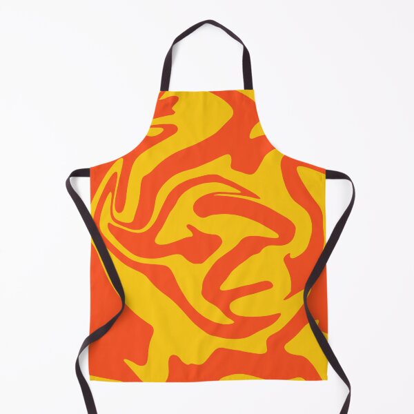 Item preview, Gold & Orange Liquid Swirl designed and sold by rainestore.
