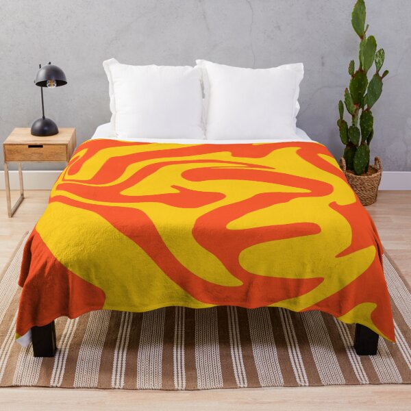 Item preview, Gold & Orange Liquid Swirl designed and sold by rainestore.