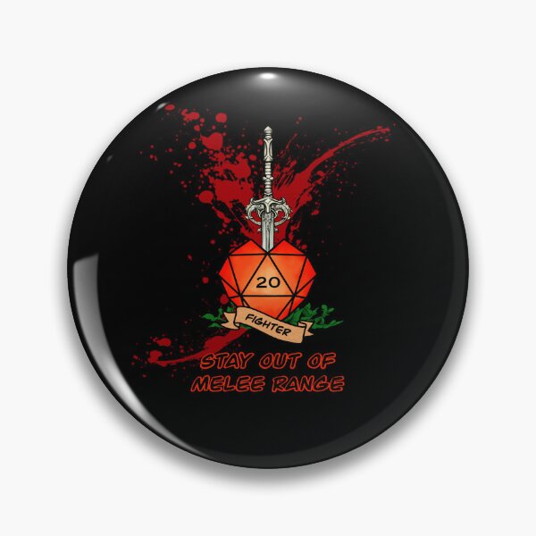 Item preview, Fighter - D20 - The Blood of Enemies  designed and sold by gracefullizard.